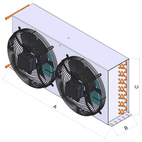 Kondenzátory HTS se dvěma ventilátory